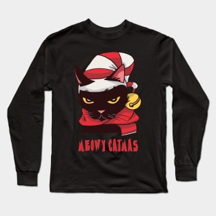 Meowy Catmas Long Sleeve T-Shirt